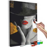 Slika za samostalno slikanje Elegant Woman 40x60