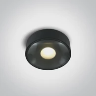 Plafonjera, LED, 6W, 480 lm, 3000 K, 230V, IP65, DM67484/B/W, crna