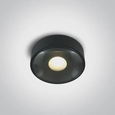 Plafonjera, LED, 6W, 480 lm, 3000 K, 230V, IP65, DM67484/B/W, crna