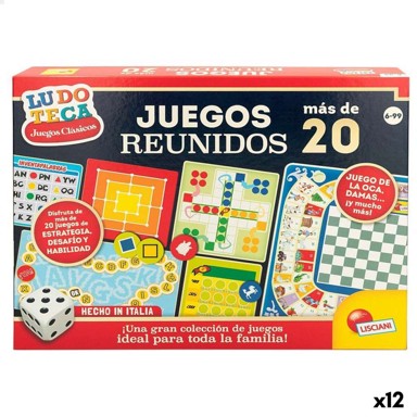 LISCIANI GIOCHI Društvena igra Juegos Reunidos, 40 x 0.1 x 33 cm (ES) (12 kom.)
