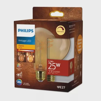 PHILIPS LED žarulja, E27, 3,1 W, 270 lm, 2200 K