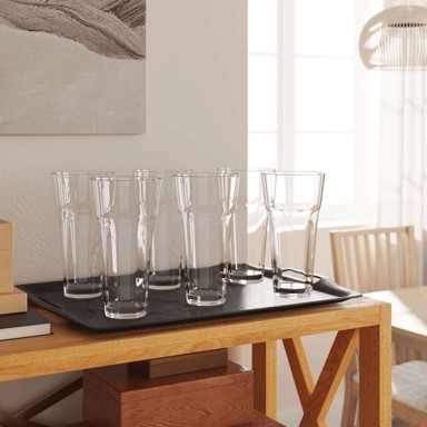 Čaše za pivo, 6 kom, 475 ml, prozirne