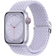 BStrap Elastic Nylon remen za Apple Watch 42/44/45mm, misty purple