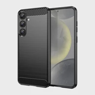 Maskica za Xiaomi Poco X7 Pro, carbon case, crna