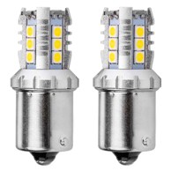 AMIO LED žarulje CANBUS 1156 BA15S P21W 16SMD 3030 bijele 12V/24V