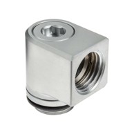 EKWB Micro adapter 90° EK-TorqueG1/4 inča AG na G1/4 inča IG, rotirajući, satin titan