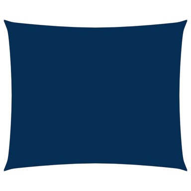 Jedro za zaštitu od sunca od tkanine oxford pravokutno 3 x 5 m, plava