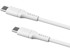 FIXED Kabel USB tekući silikonski USB-C/ USB-C s PD podrškom, 60 W, 1,2 m, bijeli