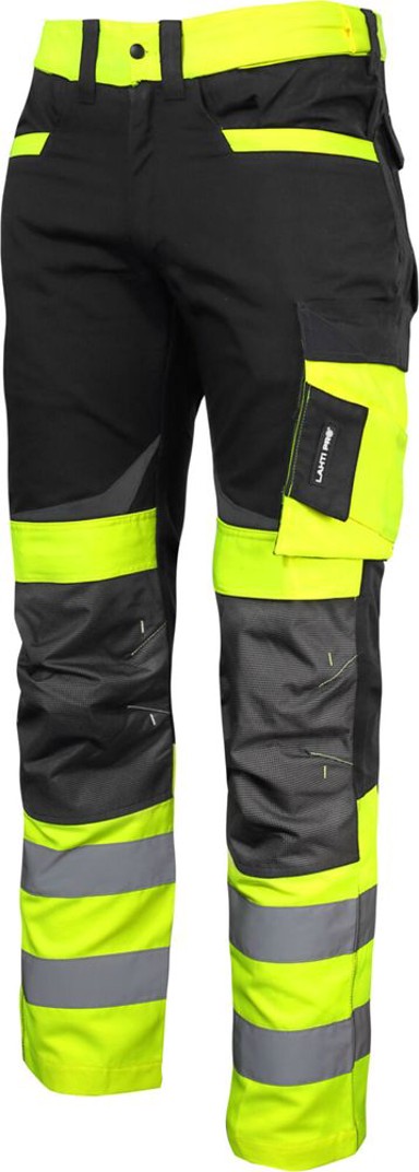 LAHTI PRO Hi-Vis radne hlače L4051103, veličina L, crno-žute