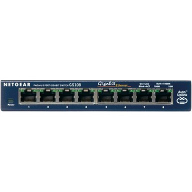 NETGEAR Switch ProSafe, 8-portni, Gigabit Desktop, neupravljani, plavi