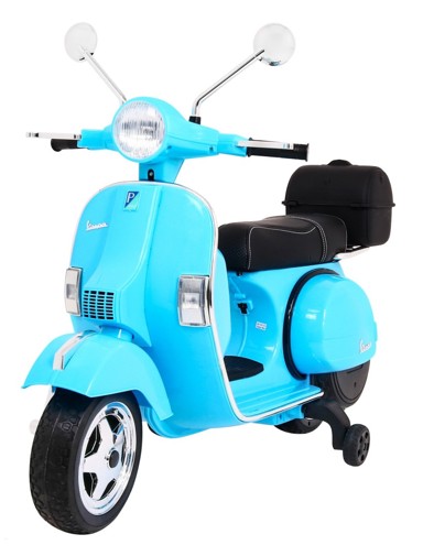 Skuter na akumulator VESPA, plava