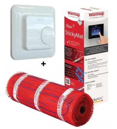 WARMUP Grijaća mreža SPM, 1 m² + MSTAT ručni termostat