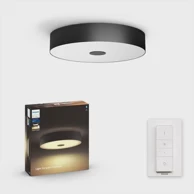 PHILIPS Hue plafonjera Fair, crna