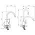 FERRO Slavina Zumba Flexy, Gun Metal / crna