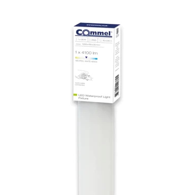 LED vodotijesna svjetiljka, 36W, 1285x55x35 mm, brzi konektor, 344-671