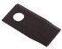 WARYŃSKI Nož kosilice 16503465, lijevi, otvor 19 mm, 96 x 48 x 4 mm, 25 kom