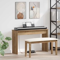 Stalak za klavijaturu, 100 x 32 x 64 cm, umjetnički hrast