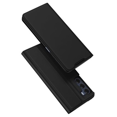 DUX DUCIS Torbica Skin Pro Book za Motorola Moto G200 5G / Edge S30, crna