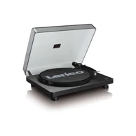 LENCO Gramofon L-30BK, RCA izlaz, USB-B PC kodiranje, 33 i 45 RPM, Audio-Technica AT3600 cartridge, crni