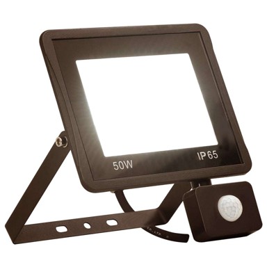 LED reflektor sa senzorom 50W, topla bijela 