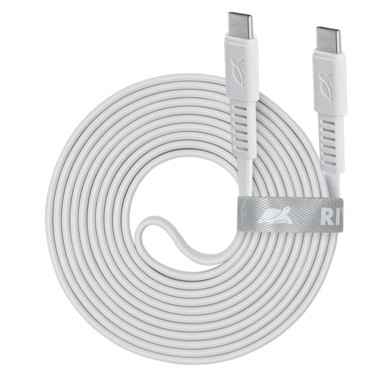RIVACASE PS6005 WT21 USB-C na USB-C kabel, 2,1 m, bijeli