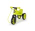 FUNNY WHEELS Tricikl Super Sport 2u1 neon zelena