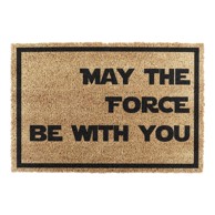 ARTSY DOORMATS Otirač od kokosovih vlakana 40x60 cm May the Force Be With Your 