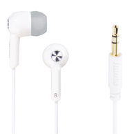 HAMA Slušalice Gloss, žične, in-ear, za glazbu, bijela