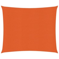 Jedro za zaštitu od sunca 160 g/m² narančasto 2,5 x 3 m HDPE