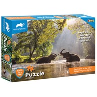 DIAKAKIS Puzzle Animal Planet Elephant 000570695, 1000 kom