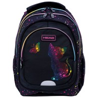 Školski ruksak, anatomski, Rainbow Kitty Head 