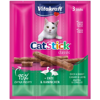 VITAKRAFT Poslastice Vitakraft Cat-Stick mini patka i kunić