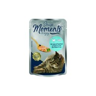 MOMENTS Juha za mačke Cat Adult, piletina i tuna, 40 g