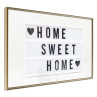 Poster There is No Place Like Home 30x20