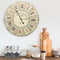 Zidni sat, 60 cm, MDF, višebojni