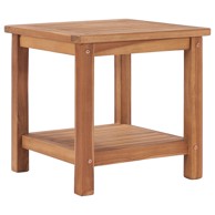 Stolić za kavu 45 x 45 x 45 cm od masivne tikovine