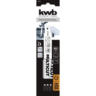 KWB List za ubodnu pilu, set rezanih listova, 2/1 BIM, 153/130