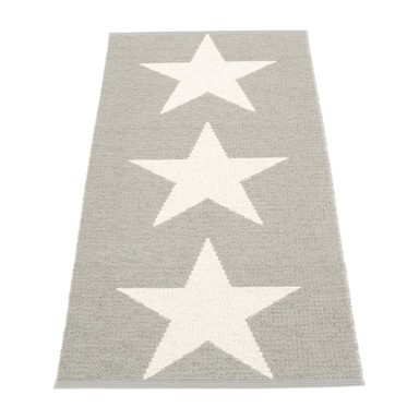 PAPPELINA Unutarnja i vanjska staza Viggo Warm Grey 70x150 cm, svijetlo siva