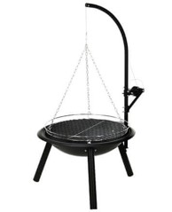 PROGARDEN Roštilj na drveni ugljen KO-C83000290 Tripod, 55 x 100 cm