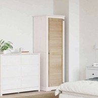 Ormarna vrata, 170 x 49,5 x 2,1 cm, masivna borovina, smeđa