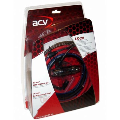 ACV Set kablova za ugradnju auto pojačala LK-20, 20mm2