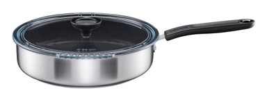FISKARS Frying pan 1072314, sauteuse pan, round  