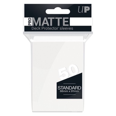 ULTRA PRO omoti za karte - PRO-Matte 50ct Standard Deck Protector sleeves: White