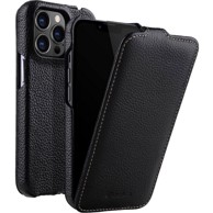 Flip futrola za Apple iPhone 13 Pro Max, koža, preklopna, crna