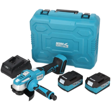 Akumulatorska kutna brusilica, 18 V + 2×4,0 Ah + SAS+