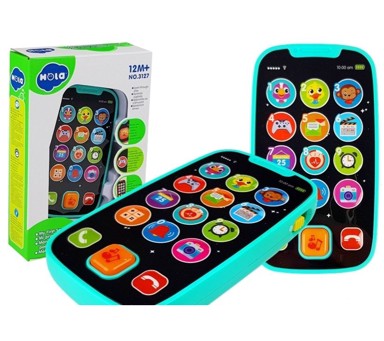 HOLA Mobitel, pametni, za bebe, plavi