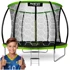 NEO-SPORT Profilirani vrtni trampolin 10 ft / 312 cm s unutarnjom zaštitnom mrežom