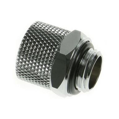 BITSPOWER Ravna spojnica, G1/4 inča AG na 11/8 mm, sjajno srebrna 