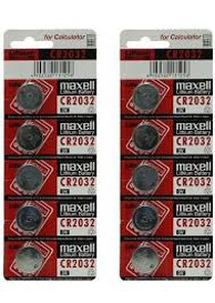 MAXELL Baterije CR2032, 5 komada