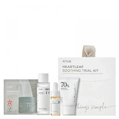 ANUA Komplet za njegu kože Heartleaf Soothing Trial Kit